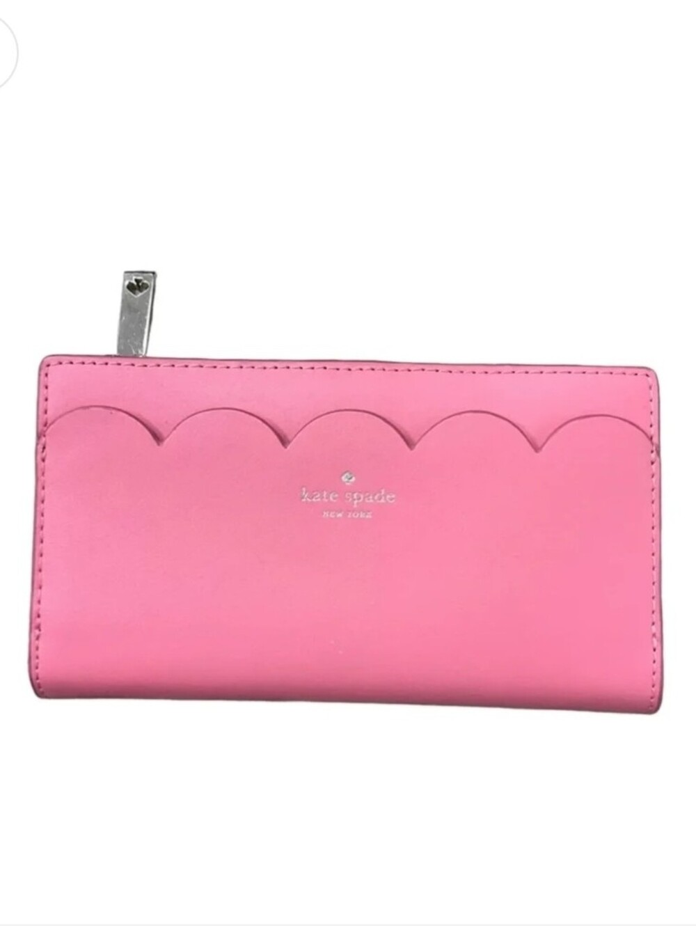 KATE SPADE NEW YORK Magnolia Street Braylon Pink Scallop Wallet